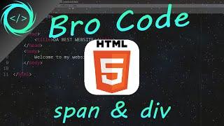HTML span & div tags  #13