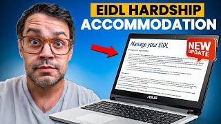 New EIDL Hardship Available