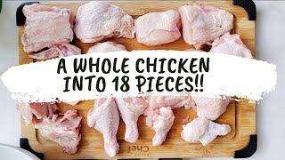 How To Cut A Whole Chicken