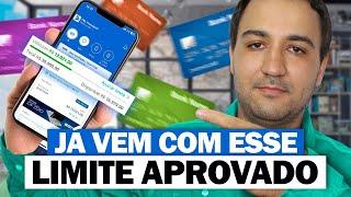 TÁ APROVANDO  NA HORA! 5 NOVOS  CARTÕES DE CRÉDITO APROVAÇÃO FÁCIL E SEM COMPROVAR RENDA.