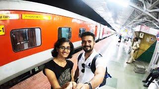 Ep #1 Dream Journey Begins | Rajdhani Express | First Class AC | Trivandrum - New Delhi Trip