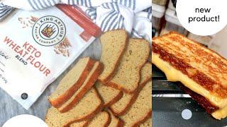 Keto Wheat Flour Blend Bread | King Arthur Baking Company KETO FLOUR #ketogrilledcheese #ketobread