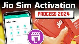 Jio Sim Activation Process 2024 | Jio sim chalu kaise kare jio pos plus | Jio sim activation