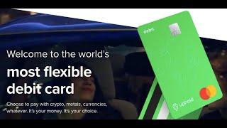 #Uphold | Debit Card | Multo-Crypto Asset | #Mastercard | Available to order