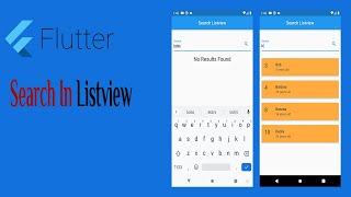 31- Flutter Search in Listview