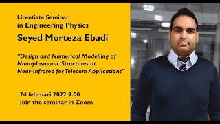 Morteza Ebadi Licentiate seminar