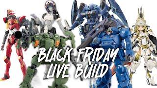 USAGS Black Friday Live Build Marathon! w/ZakuAurelius