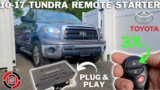 2010-2017 Toyota Tundra Remote Start Plug-and-play Install