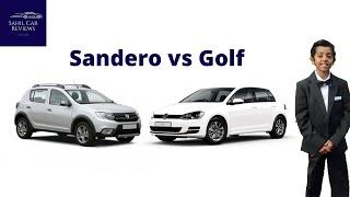 Dacia Sandero vs VW Golf Review - Cheap Vs Expensive Practicality Review