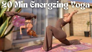 20 Min Morning Vinyasa Yoga | Full Body Strength & Flexibility Flow to Energize Your Day