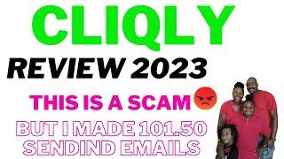 Cliqly Review 2023|This is a Scam Watch This Before You Join But I made $101.20