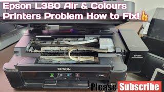 Epson Printer L380, L360 How to fix Air & Colour Print Problems ||@computergyan1987  #epson#howto