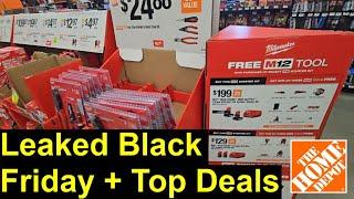 Leaked Black Friday  + Top Deals Home Depot