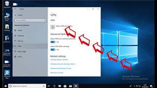 VPN Setup in Windows 10