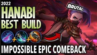 Hanabi Best Build for 2022 | Top 1 Global Hanabi Build | Hanabi Gameplay - Mobile Legends: Bang Bang