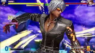 KOF XV K Dash 101-Hit Stun Kill combo