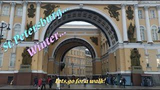 walking city St. Petersburg (Leningrad), Arch of the General Staff, Bolshaya Morskaya Street