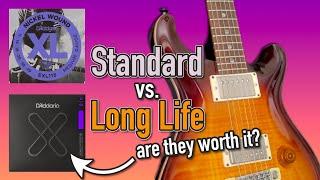 Long Lasting or Standard Electric Strings? // D'Addario XT vs. XL