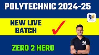 Polytechnic Entrance Exam Preparation 2024-25 New Live Batch By Raceva Academy