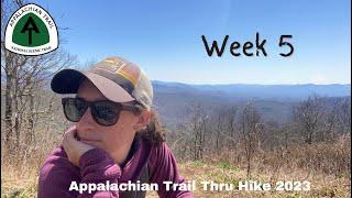 Week 5 | Appalachian Trail Thru Hike 2023 NOBO