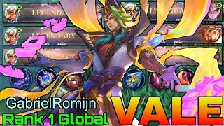 Vale NonStop Legendary Gameplay - Top 1 Global Vale by GabrielRomijn - Mobile Legends