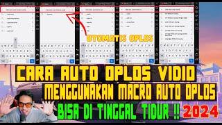 CARA AUTO OPLOS VIDIO MENGGUNAKAN MACRO AUTO OPLOS