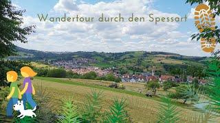 Wandern durch den Spessart - 4-Tagestour Aschaffenburg - Weibersbrunn - Heinbuchenthal - Leidersbach