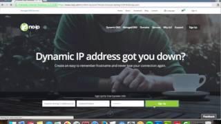 Create a Free Dynamic DNS Account with No-IP
