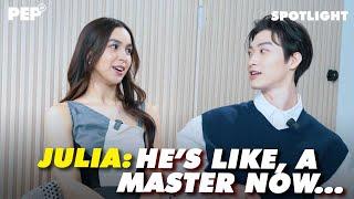 Julia Barretto reveals what Lee Sang Heon is a master of | PEP Spotlight