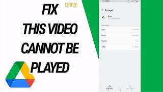 How To Fix And Solve Google Drive This Video Cannot Be Played