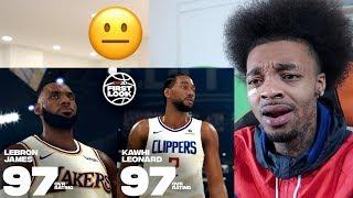 REACTING TO NBA 2K20 Top 20 Players Ratings! (MOST BIASED I EVER SEEN!)