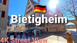 [4K] Bietigheim - Bissingen, Germany  Walking Tour | Street View | Cuộc sống Đức