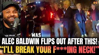 Trump Impersonator Triggers Alec Baldwin Outside His Home!