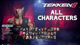 Tekken 8 - All Characters (Updated Full Roster)