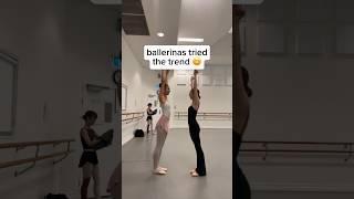 Ballerinas doing this dance! #tiktokdance #shorts #ballet