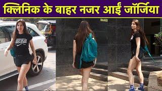 Giorgia Andriani Spotted Outside Clinic, फैंस हुए परेशान | NBT Entertainment