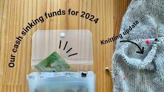 Vlog : Our Sinking Funds For 2024 : Knitting & Reading Update : April 2024