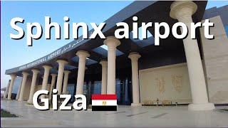 Cairo Sphinx airport in Giza,Egypt, virtual tour