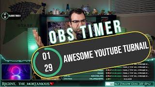 Custom OBS timer & chat command. MixItUp Bot follow along tutorial