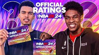Rookies React To Their First NBA 2K24 Ratings