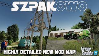 FS22 | A HIGHLY DETAILED, IMMERSIVE! NEW MOD MAP!!
