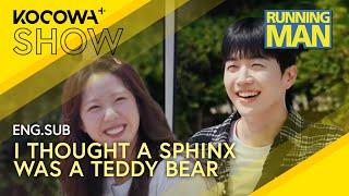 Kang Hoon DISAPPOINTED by Ji Yeeun!  She Doesn't Know the SPHINX?!  | Running Man EP713 | KOCOWA+