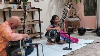 Raag Kafi | SPK Academy Students: Shakti & Sanjeev | Shibir Performance - Sitar