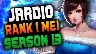 Jardio - Best MEI In The WORLD! (#1 Mei Overbuff) [ OVERWATCH SEASON 13 TOP 500 ]