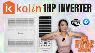 KOLIN INVERTER AIRCON | 1hp with Remote and WiFi-Controlled | First Impression