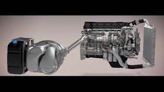 Truck Engine In Action (Animation)