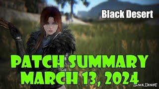 [Black Desert] Free Outfit and Maid from Events! Patch Notes Summary