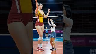 10ft+ Tall Woman Volleyball Player Dance Super Tall Girl Dance #shorts #tallwoman   매우 키가 큰 여자