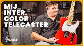 Japanese Excellence: Fender Made in Japan Limited International Color Telecaster Demo & Review