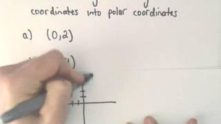 Converting Between Polar and Rectangular (Cartesian) Coordinates, Ex 1